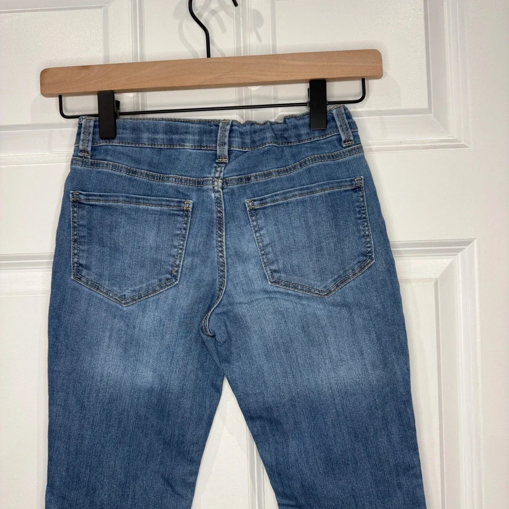 OshKosh Bgosh Girls Skinny Jeans Medium Wash‎ Blue Denim Size 7